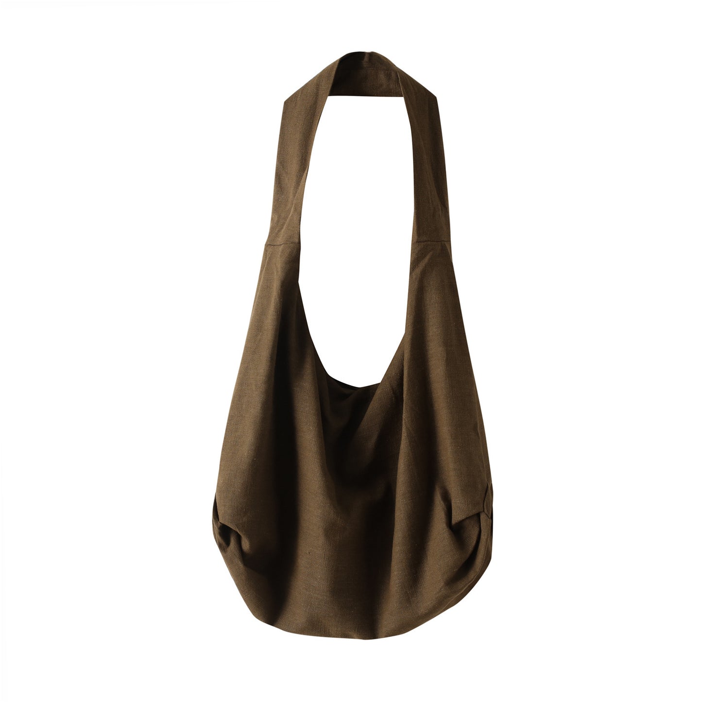 Women's & Men's Linen Dumpling Shape Zipper Interior Changing Bags