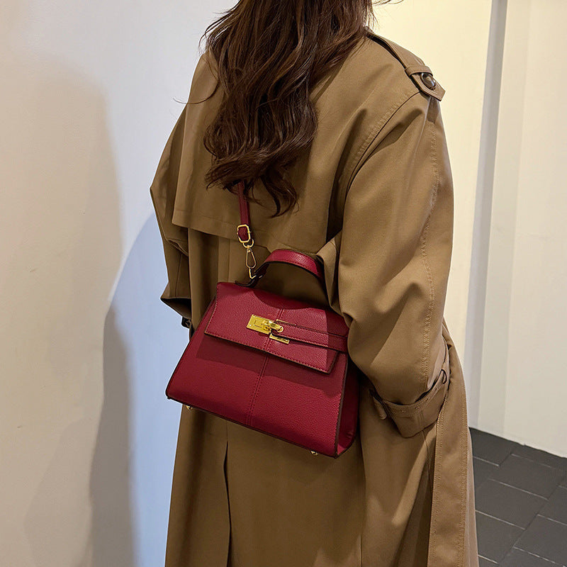 Women's Fashion Classic Retro Patchwork Kelly Women's Shoulder Bag