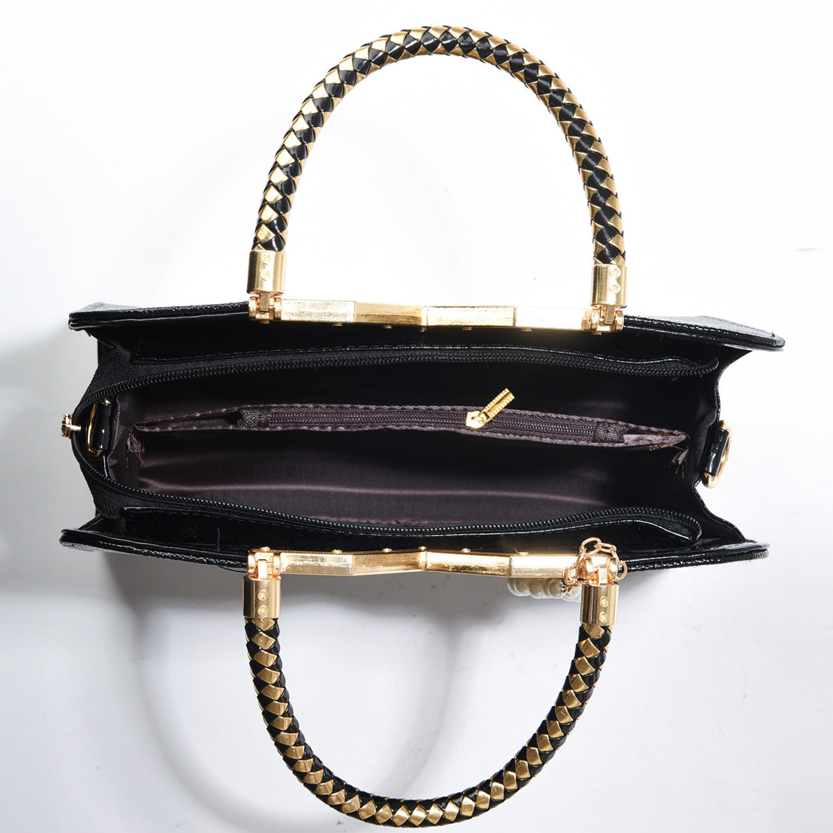 Women's Large Capacity Alligator Print Trendy Fashion Women's Handbag