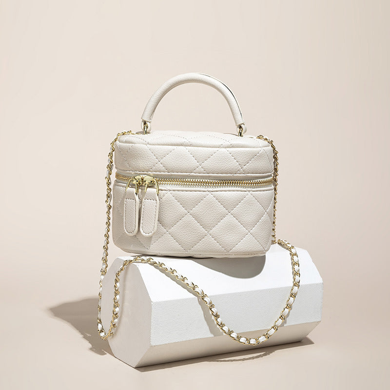 Mobile High-grade Classic Style Diamond Chain Versatile Portable Women's Shoulder Bag