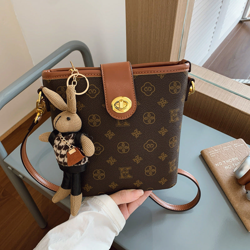Women's High Sense Fashion Vintage Printed Versatile Women's Messenger Bag