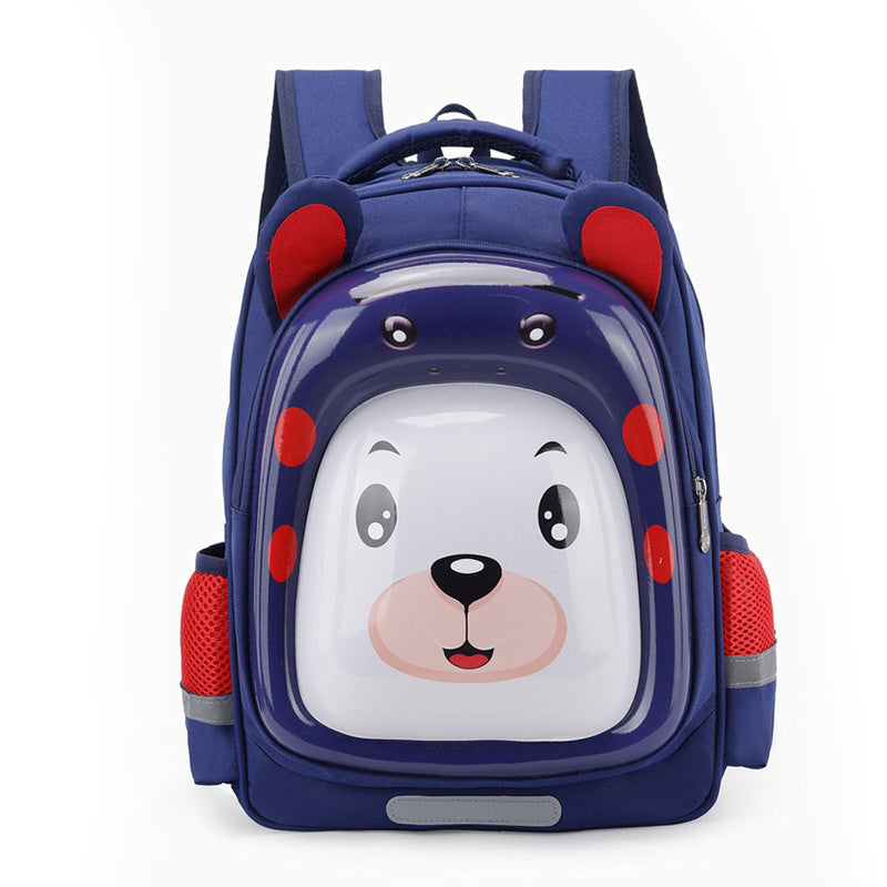 Fashion Hard Shell Cartoon Animal Pattern Primary School Bag