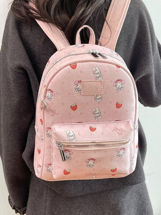 Korean Style Cartoon Chef Puppy Female Design Leisure Backpack