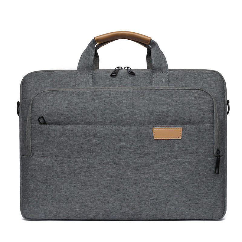 Business Commute Solid Color Portable Inch Laptop Bag
