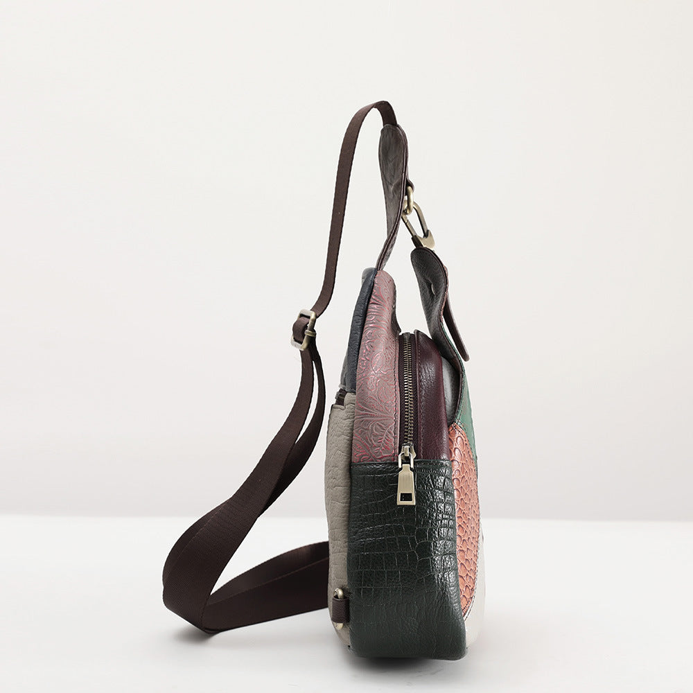 Women's First Layer Cowhide Retro National Style Bags