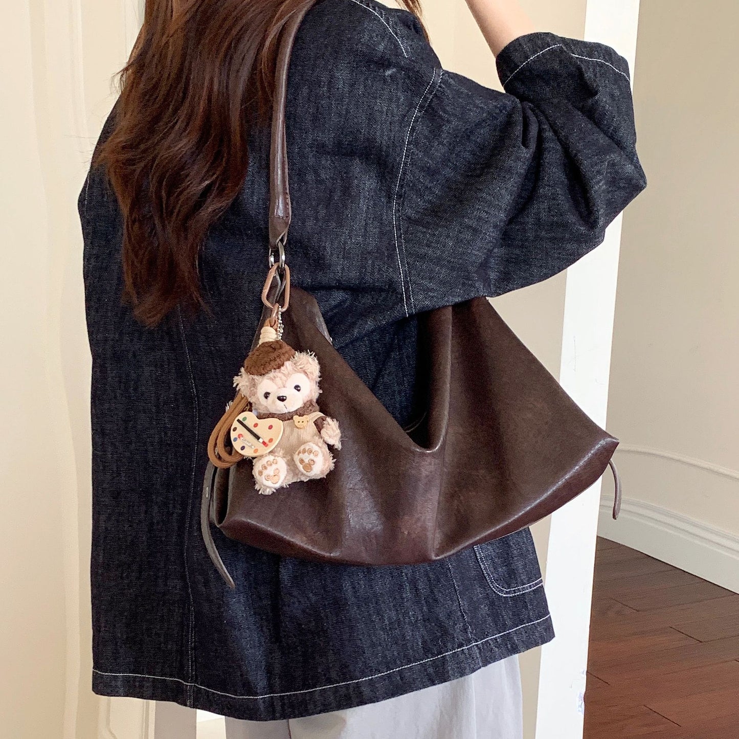 Women's Korean Style Retro Affordable Luxury Loose Tote Bags