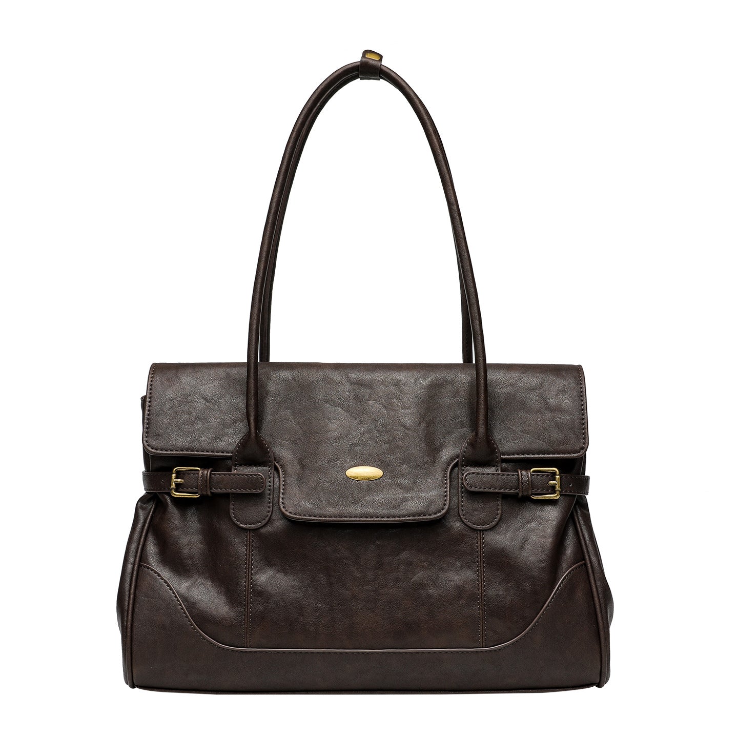 Idle Style Fashion Loose Large Capacity Commuter Retro Women's Messenger Bag