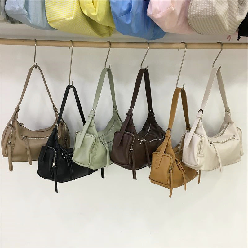 New Cabinet Fashionable Motorcycle Commute Portable Women's Handbag