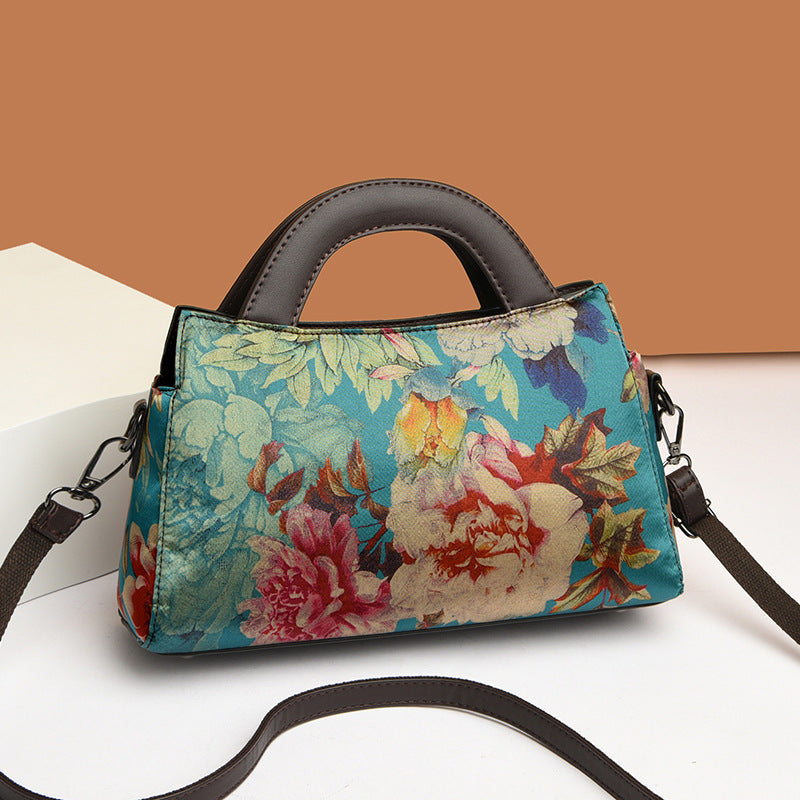 Retro Ancient Style Cheongsam Banquet Clutch Yarn Women's Shoulder Bag
