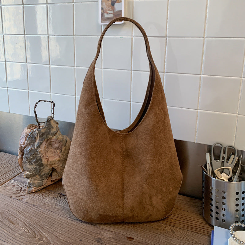 Women's Underarm Trendy Fashion Retro Dumpling Making Women's Shoulder Bag