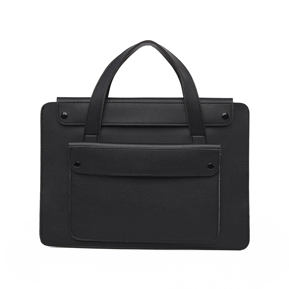 Organ Leather Portable Computer Suitable For Notebook Laptop Bag