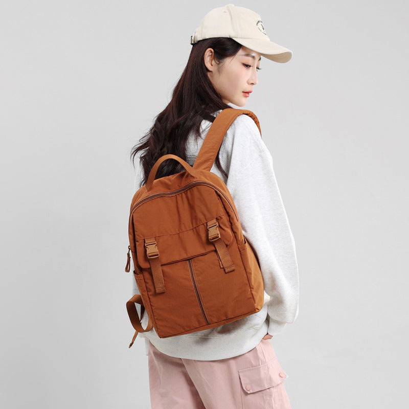 Women's Fashion Large Capacity Versatile Lightweight Simple Leisure Backpack