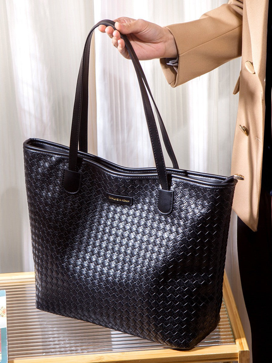 Women's Large Capacity Woven Commute Fashion Handbags