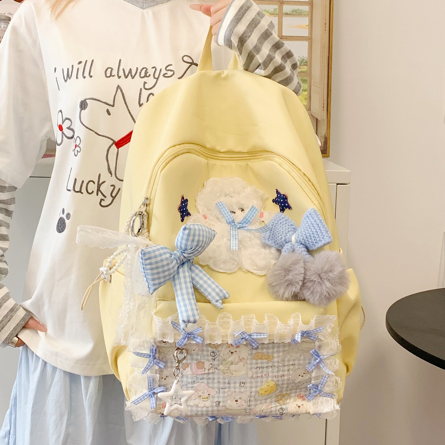 Female Style Korean Junior High Primary Backpacks