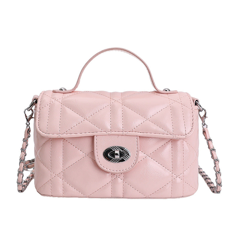 Women's Textured Trendy Western Style Fashionable Spring Women's Shoulder Bag