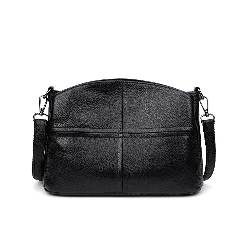Women's Cowhide Fashion Genuine Leather Simple Classy Soft Women's Messenger Bag