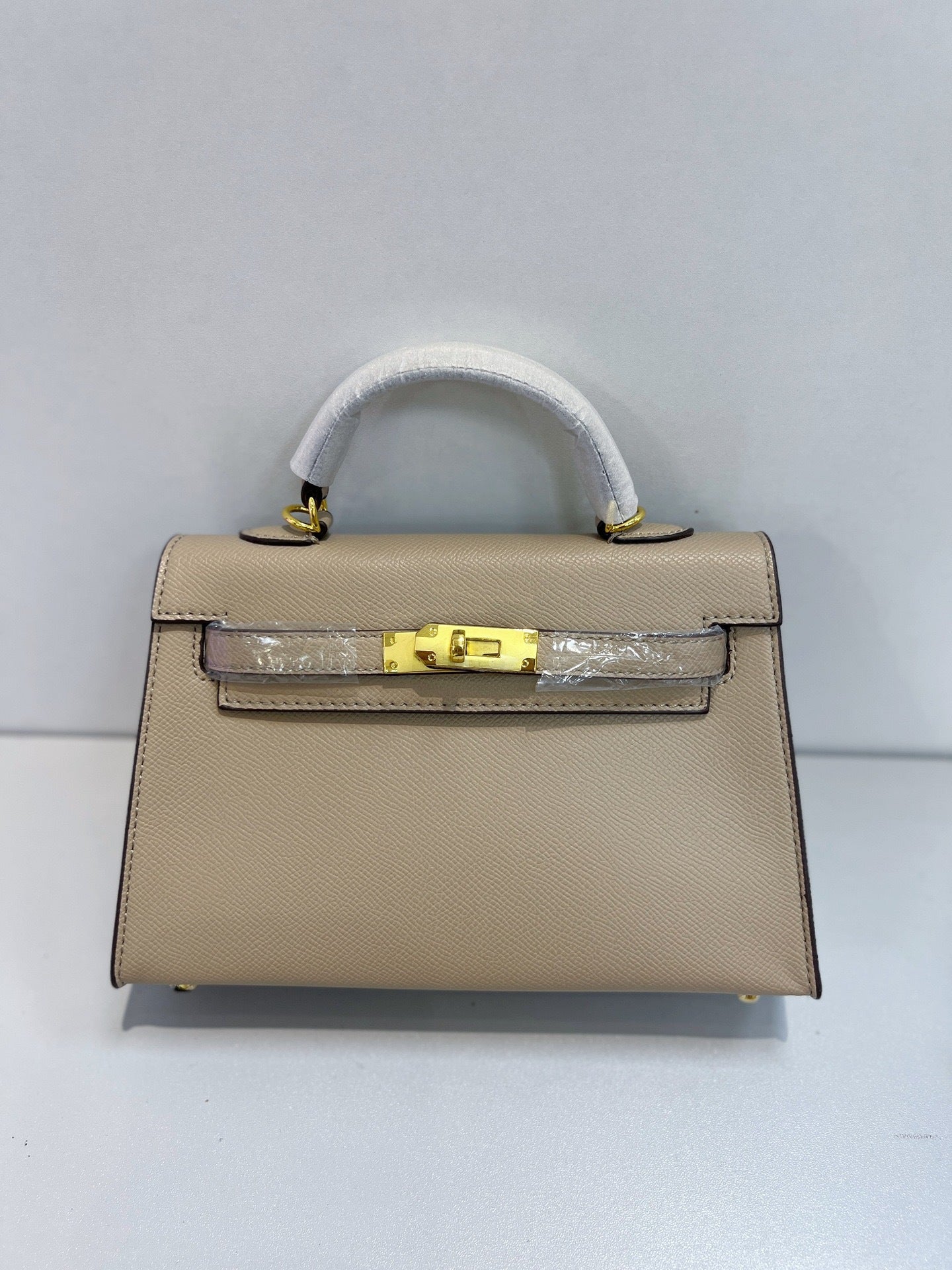 Women's Kelly Genuine Leather Palm Print High-grade Women's Handbag