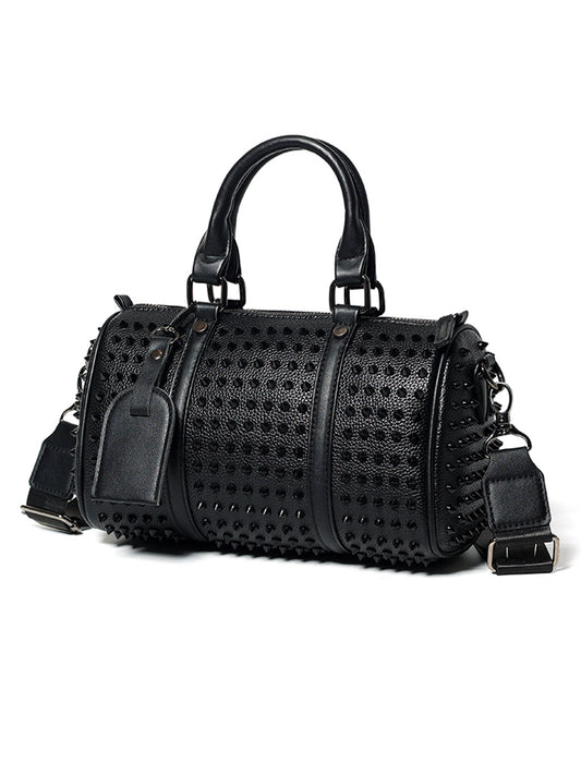 Women's & Men's Rivet Pillow High-grade Commuter Portable Women's Messenger Bag