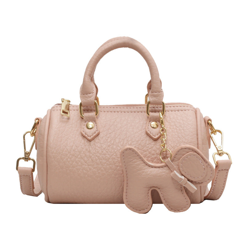 Women's High-grade Boston Pillow Soft Leather Women's Shoulder Bag