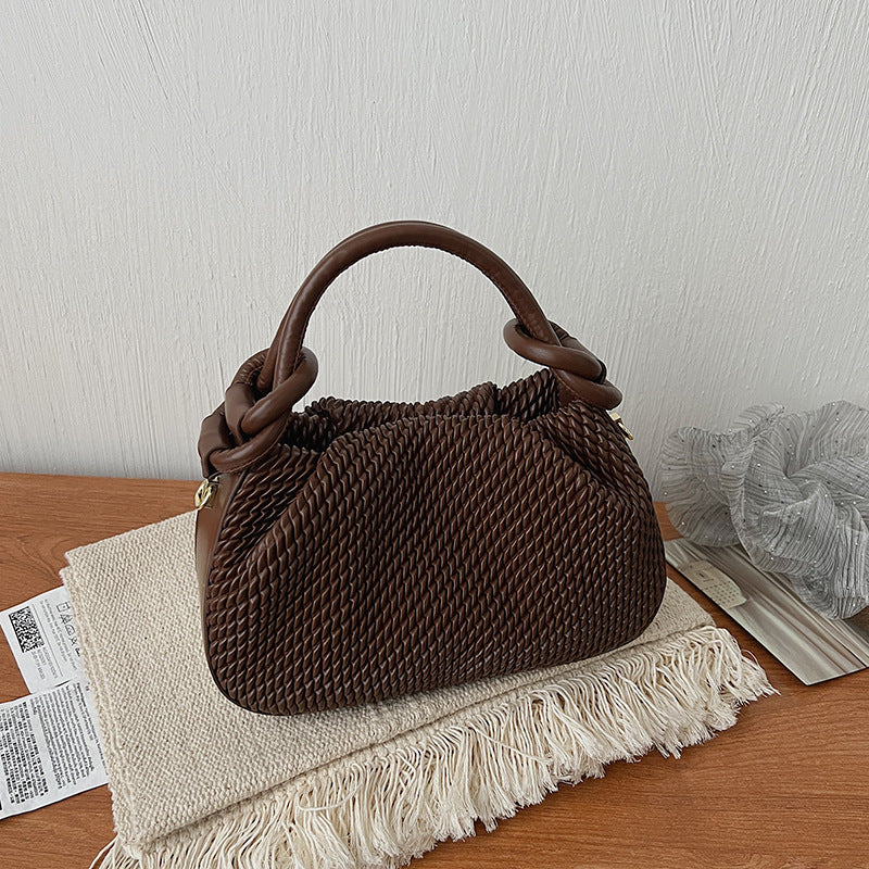 Capacity Rhombus Single Western Style Trendy Women's Handbag