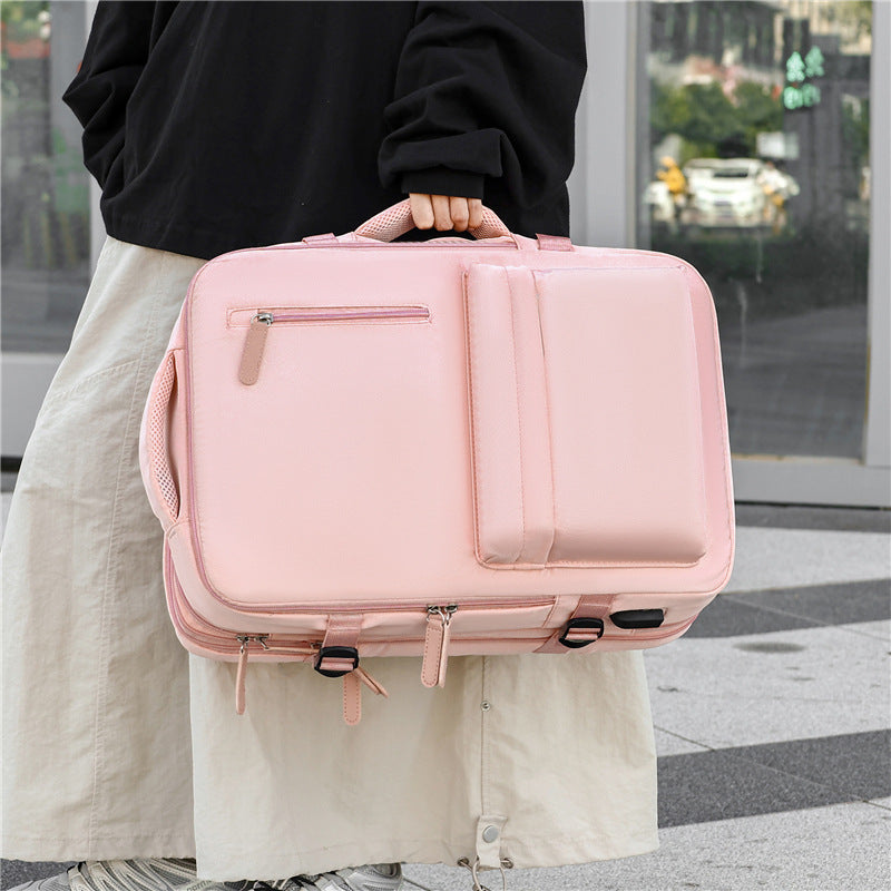 Women's & Men's Expandable Large Capacity Traveling Computer Business Backpack