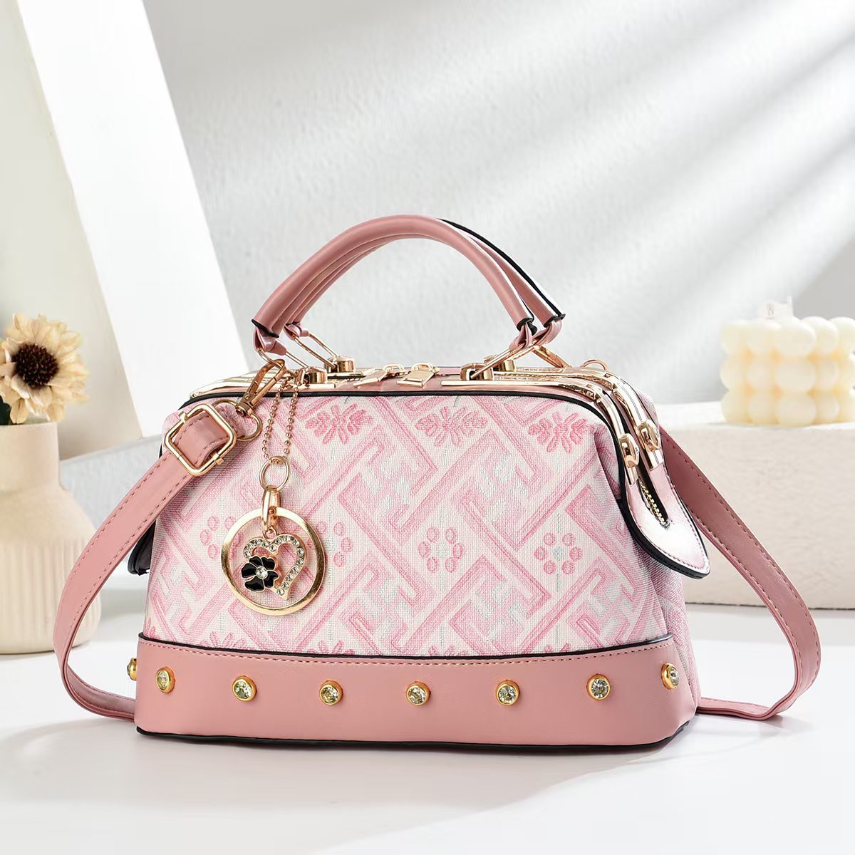 Women's Fashion Large Capacity Elegant Versatile Simple Women's Handbag