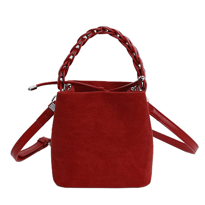 Pretty Women's Retro Brown Exquisite Portable Women's Shoulder Bag