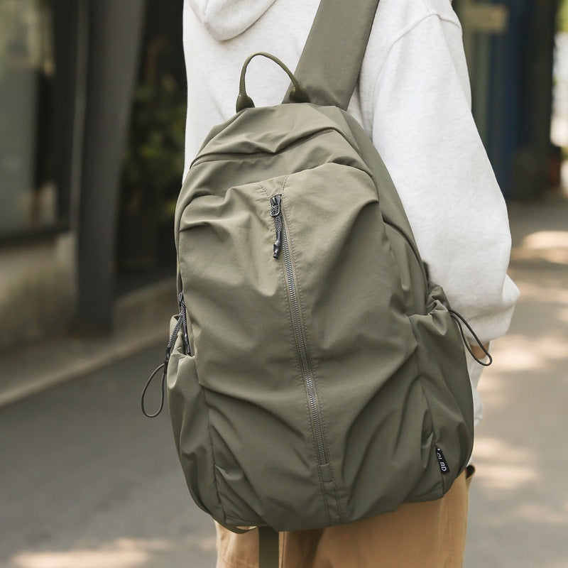 Trendy Nylon Waterproof Large Capacity Computer High Leisure Backpack