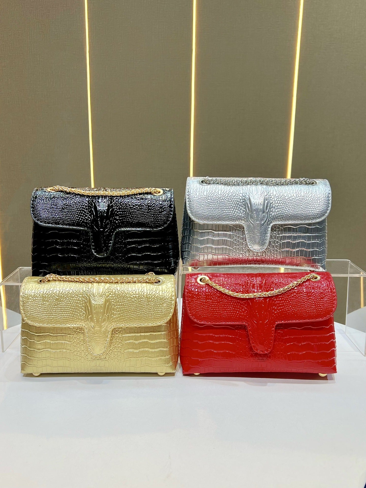 Light Luxury Underarm Banquet Chain Clutch Dinner Bag