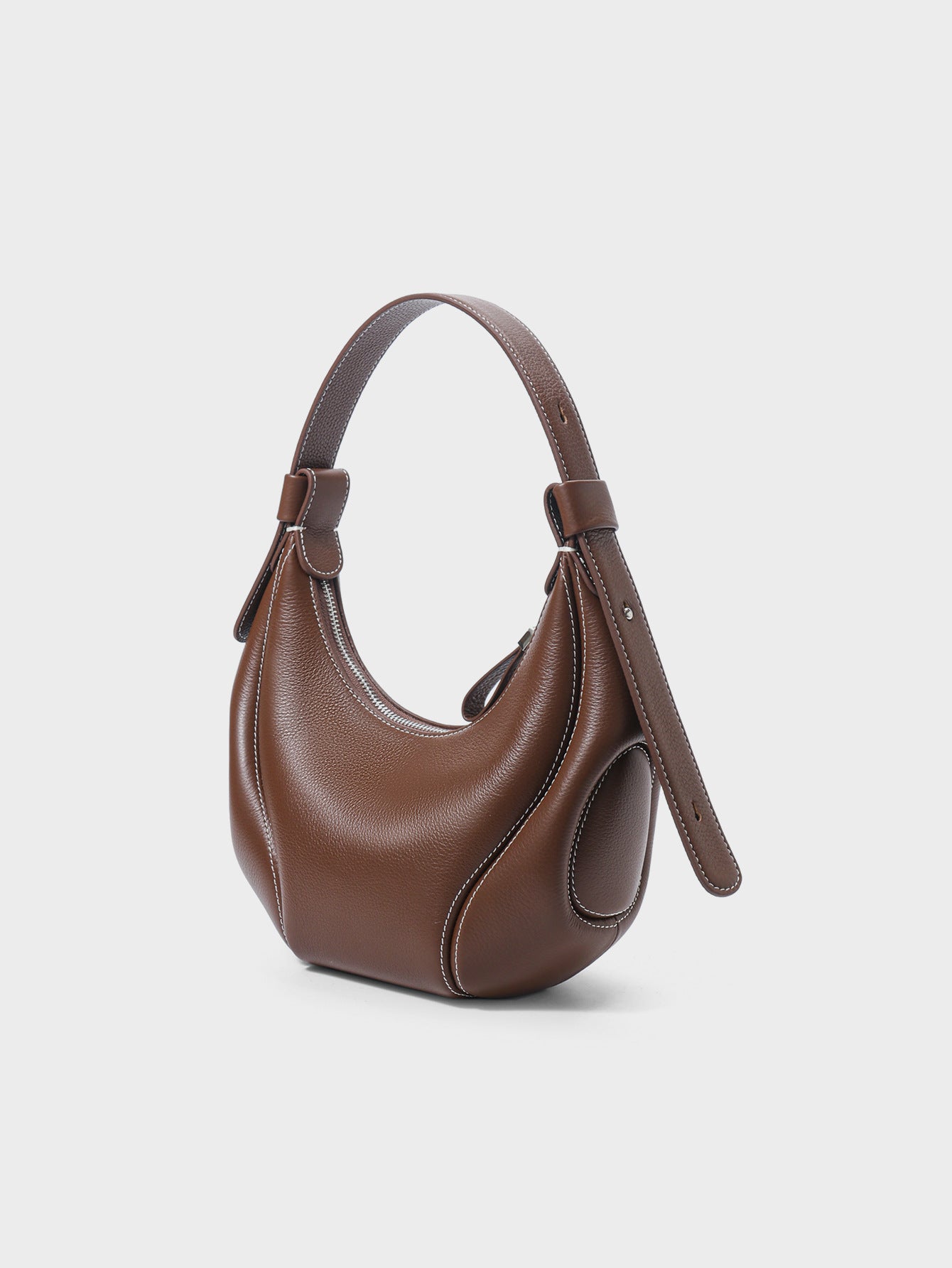 Women's Fashion Underarm Summer First Layer Cowhide Bags