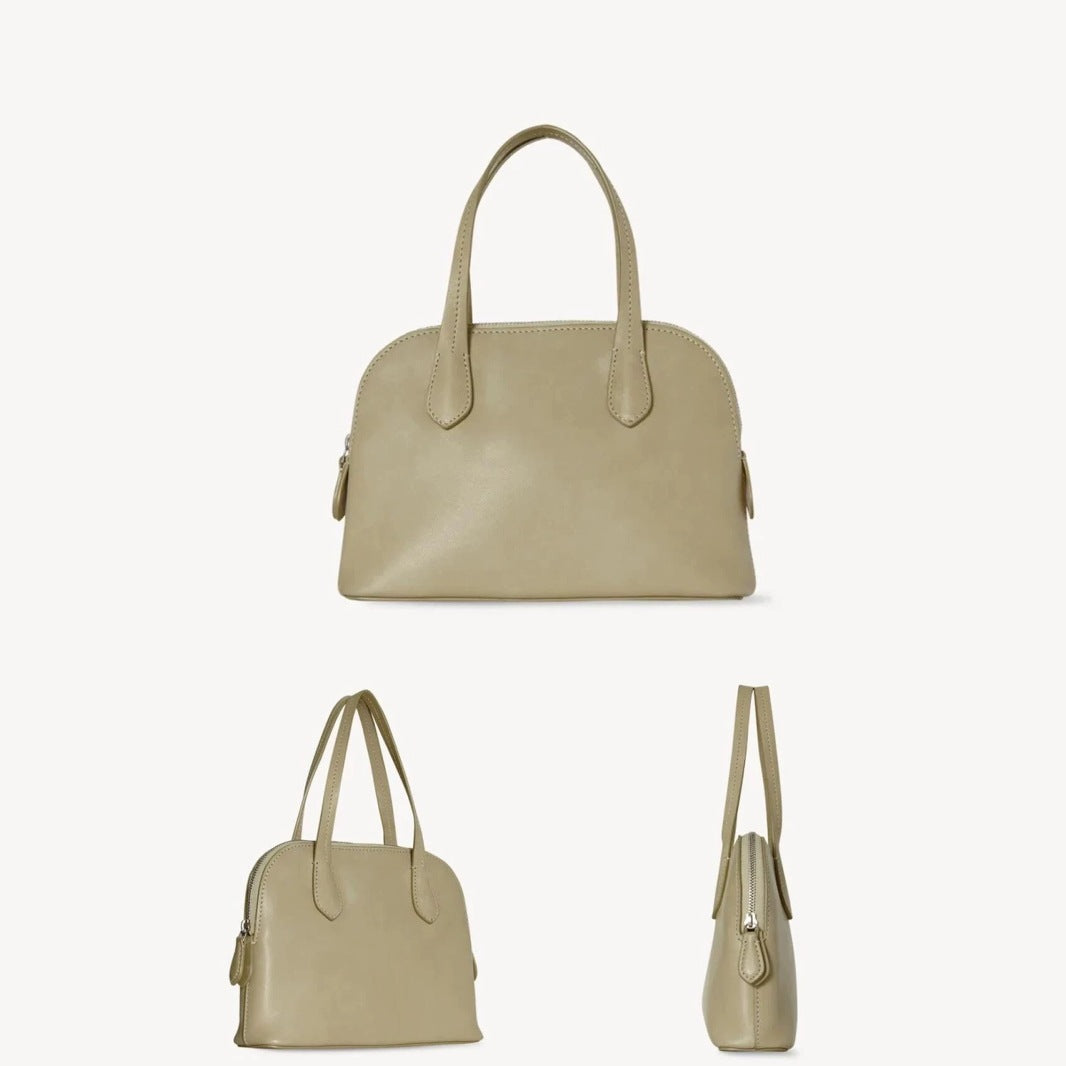 Female Niche Authentic Leather Sheepskin Shell Portable Commuter Bags