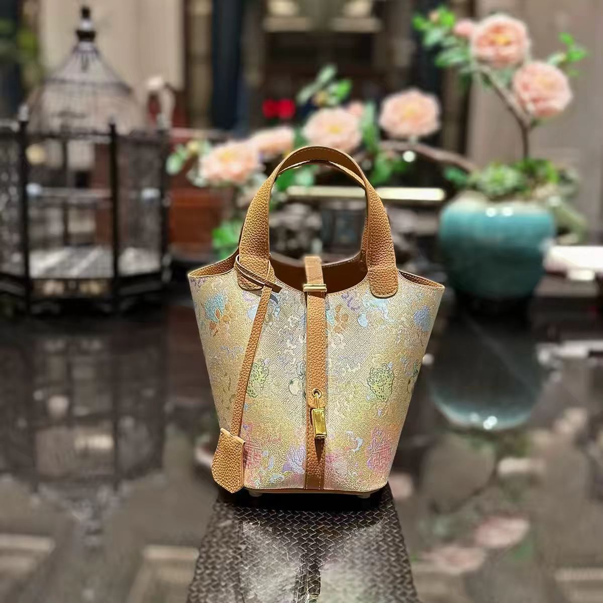 Women's Song Dynasty Brocade National Style Chinese Light Luxury High-grade Western Bags