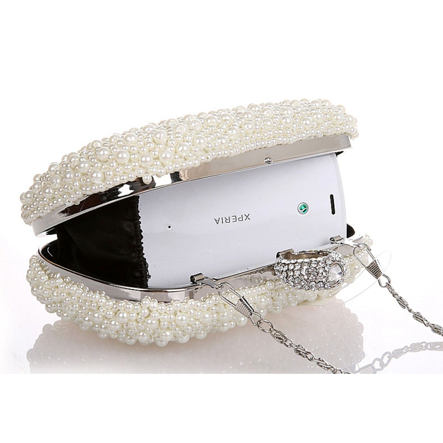Pearl Embroidery Banquet Clutch Bridesmaid Bridal Bags