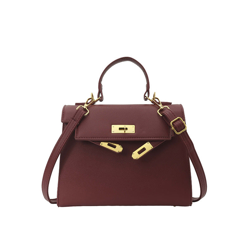 Women's Affordable Luxury Fashion Portable Callie Advanced Texture Small Square Bag