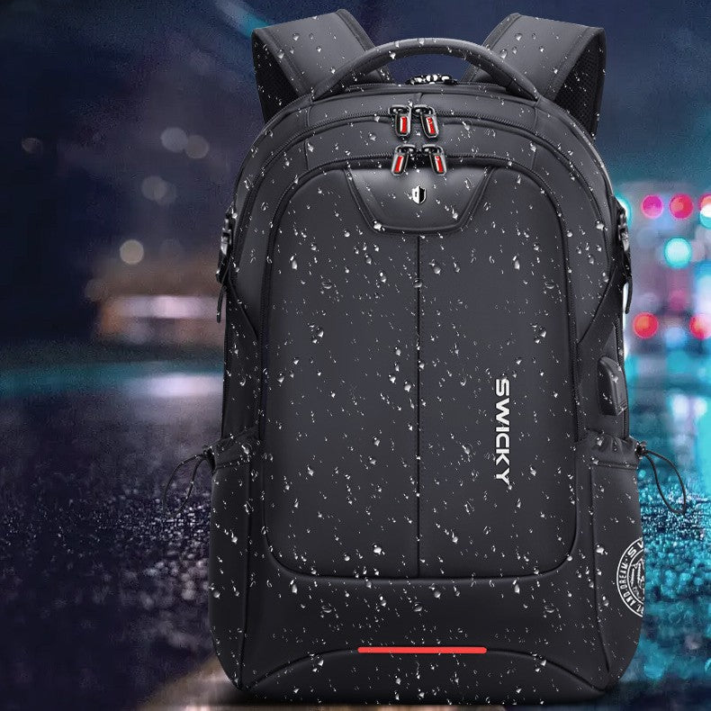 Men's Swiss Army Knife High Daily Commuter Business Universal Backpack
