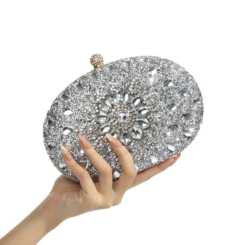 Sunflower Dress Cheongsam Banquet Refined Light Dinner Bag