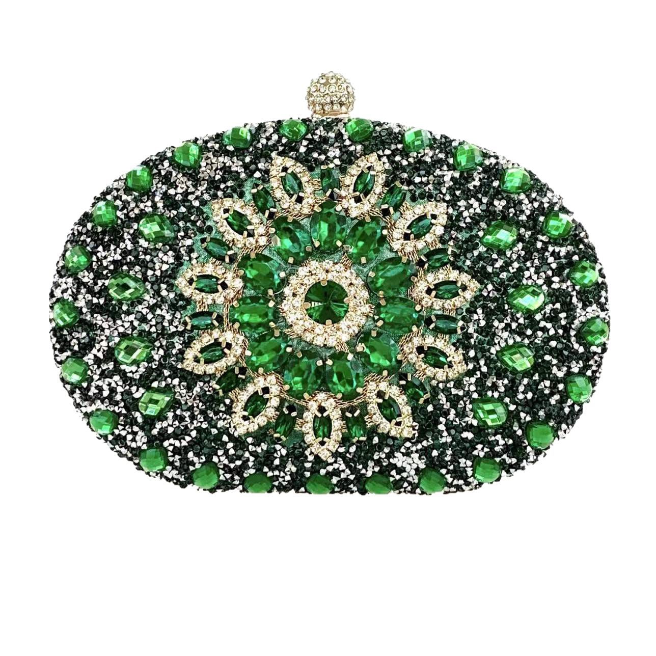 Classy Sunflower Banquet Clutch Dress Diamond Handbags