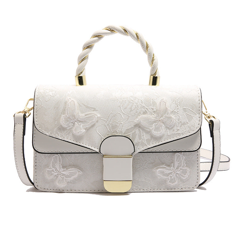 Women's Fashion Chain Spring Pure Color Trendy Small Square Bag
