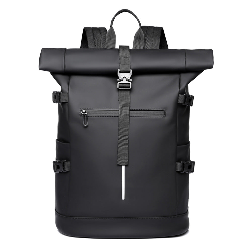 Curved Edge Inch Computer Top Roll Cover Leisure Backpack