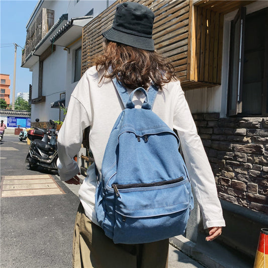 Denim Canon Ef Usm Will Not Leisure Backpack
