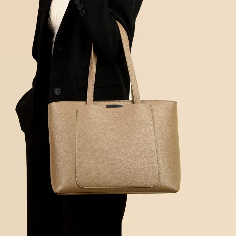 Women's Large Korean Fashionable Advanced Texture Commuter Women's Shoulder Bag