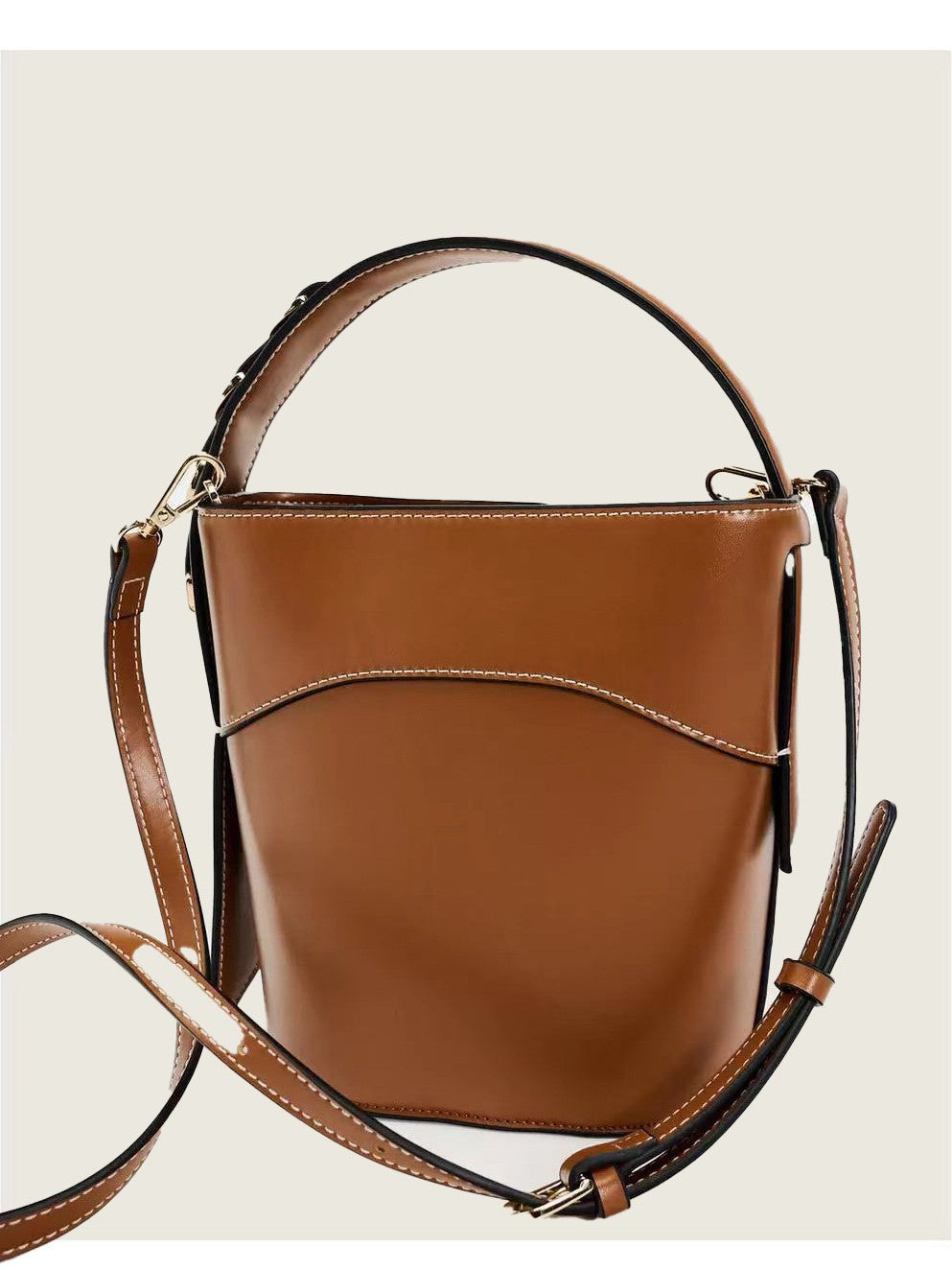 Women's Brown Ornament Popular One Cross Body Fashion Women's Messenger Bag