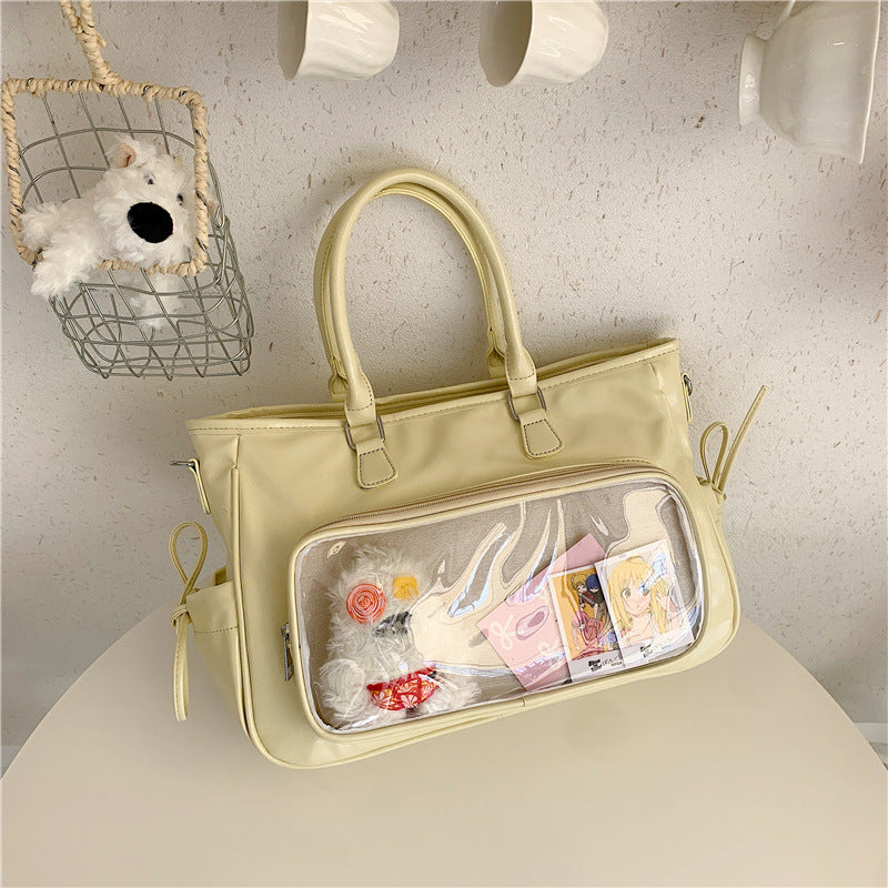 Leisure One Cartoon Class Versatile Large Women's Shoulder Bag