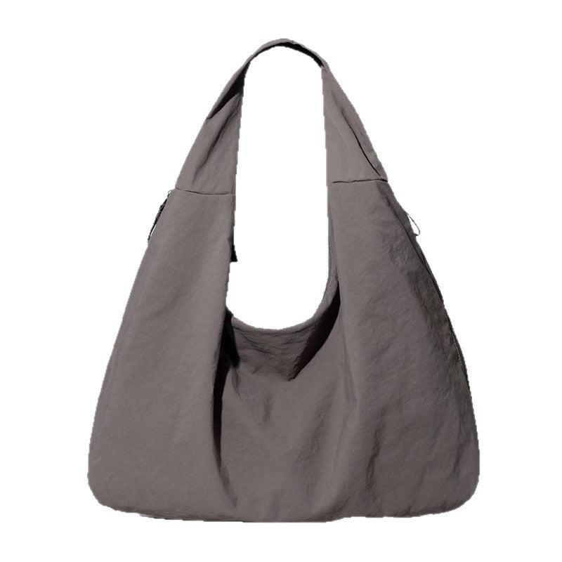 Women's Idle Style Underarm Large Capacity Korean Solid Color Fashion Women's Shoulder Bag