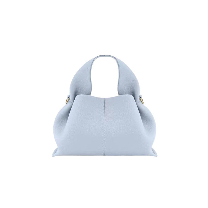 Delivery Cloud Genuine Leather Niche Dumpling Women's Shoulder Bag