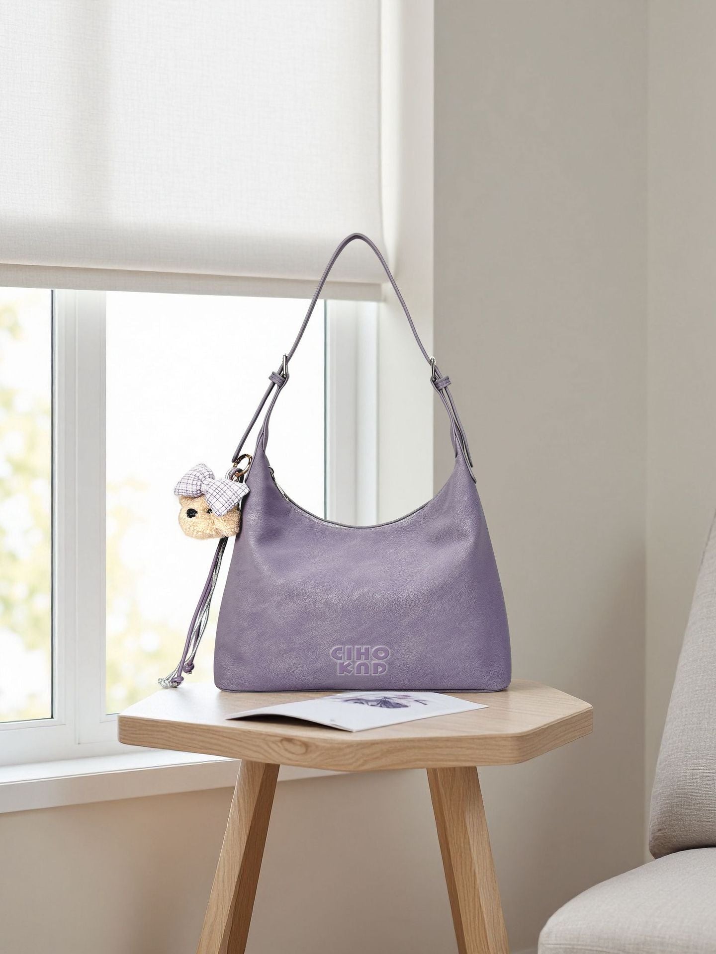 Pretty New Women's Purple Lazy Underarm Women's Messenger Bag