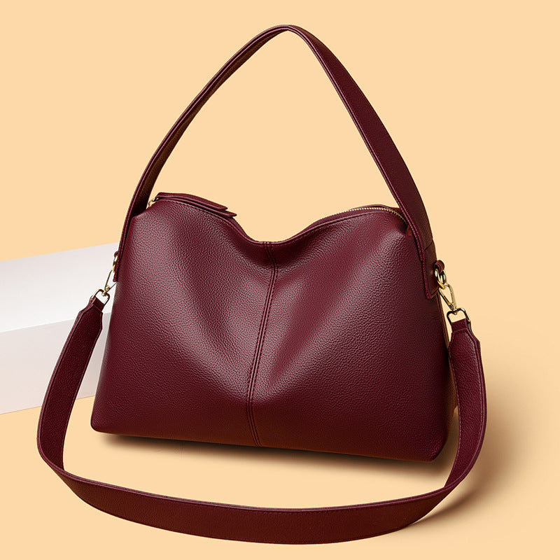 Sense Simple Large Capacity Portable Lady Women's Messenger Bag