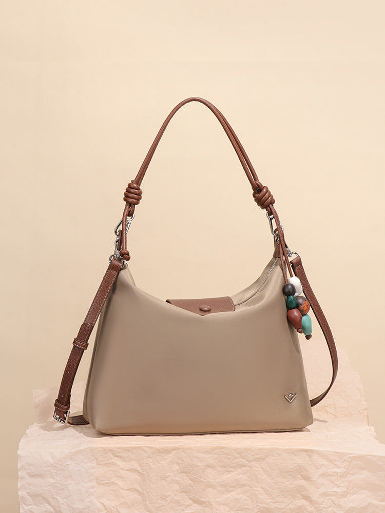 Women's Idle Style Nylon Large Capacity Totes Tote Bag