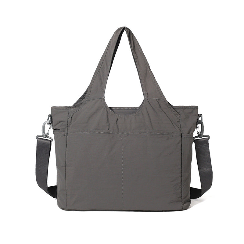 Women's Underarm Large Capacity Totes Nylon Cloth Pleated Bags