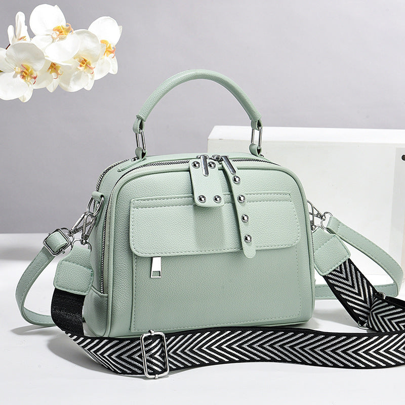 Women's Stylish Texture Portable Simple Large Capacity Women's Messenger Bag